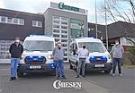 Zwei neue Notfall-Krankentransportwagen für die Johanniter-Unfall-Hilfe e.V. Regionalverband Köln/Leverkusen/Rhein-Erft