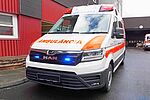 Neues Ambulanzfahrzeug auf MAN TGE für Macau