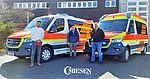 Zwei neue Krankentransportwagen für das Grüne Kreuz Rettungsdienst Zell am See