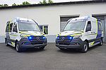 Zwei neue Krankentransportwagen für die Medi-Car Krankentransport GmbH