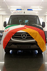 800 neue Krankentransportwagen für den iranischen Rettungsdienst