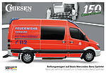 MIESEN Rettungswagen gemäß EN 1789 Typ C auf Mercedes-Benz Sprinter Kastenwagen